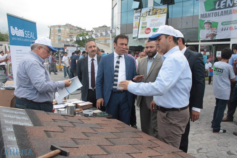 Çevre ve Şehircilik Samsun İl Müdürlüğünden İnşaat Mühendisi Hüsamettin Çivelek, 2.Usta Şeniğine katılarak ustalara ve işçilere önemli bilgiler verdi